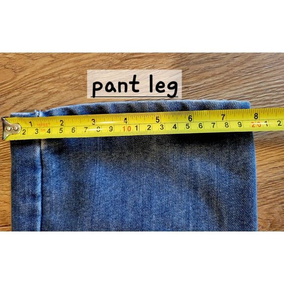 Mens Paper Denim & Cloth jeans 34 x  32 distressed pants - Picture 6 of 9